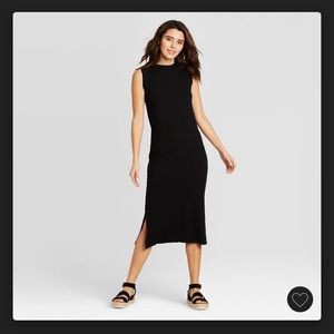 Universal Threads Sleeveless Black knit Dress, L